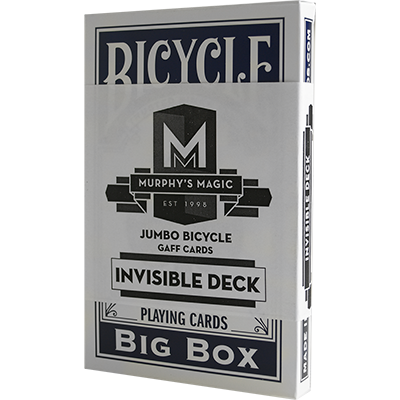 Jumbo Invisible Deck Blue