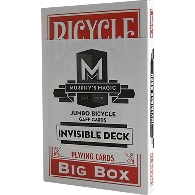 Jumbo Invisible Deck Red