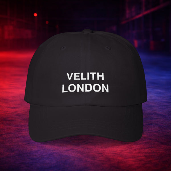 Velith London Embroidered Dad Cap