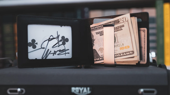 FPS Wallet True Black Leather - Magic Firm