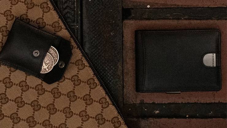 FPS Wallet True Black Leather - Magic Firm
