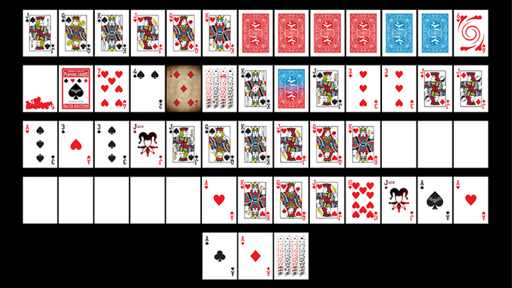 Elite Night Flight (Gaff) Playing Cards by Steve Dela - Trick