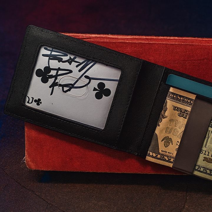 FPS Wallet True Black Leather - Magic Firm